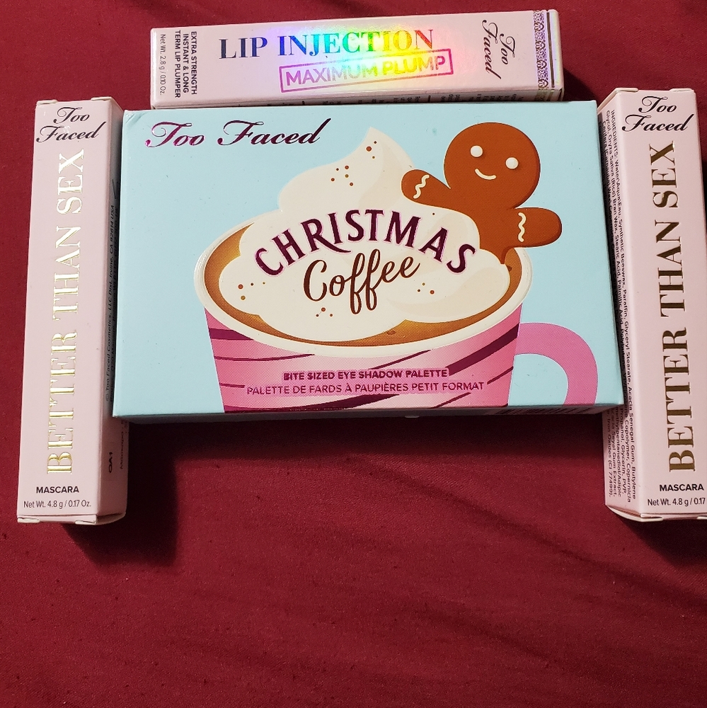 4 piece Too Faced makeup items
